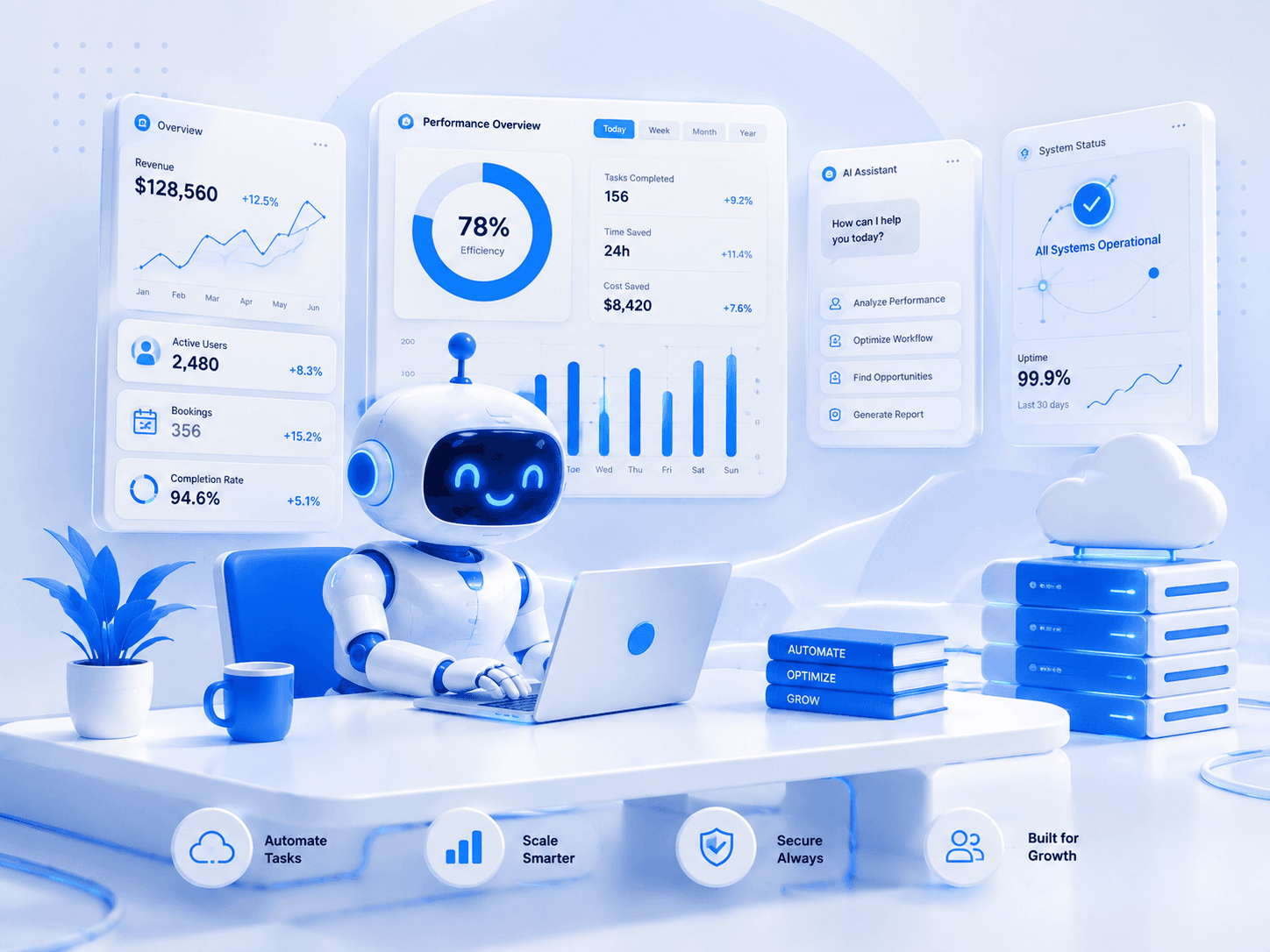 AI voice agent handling SaaS customer conversations
