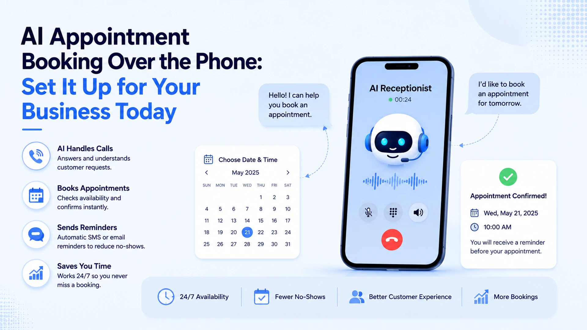 AI Appointment Booking Over the Phone: Set It Up for Your Business Today