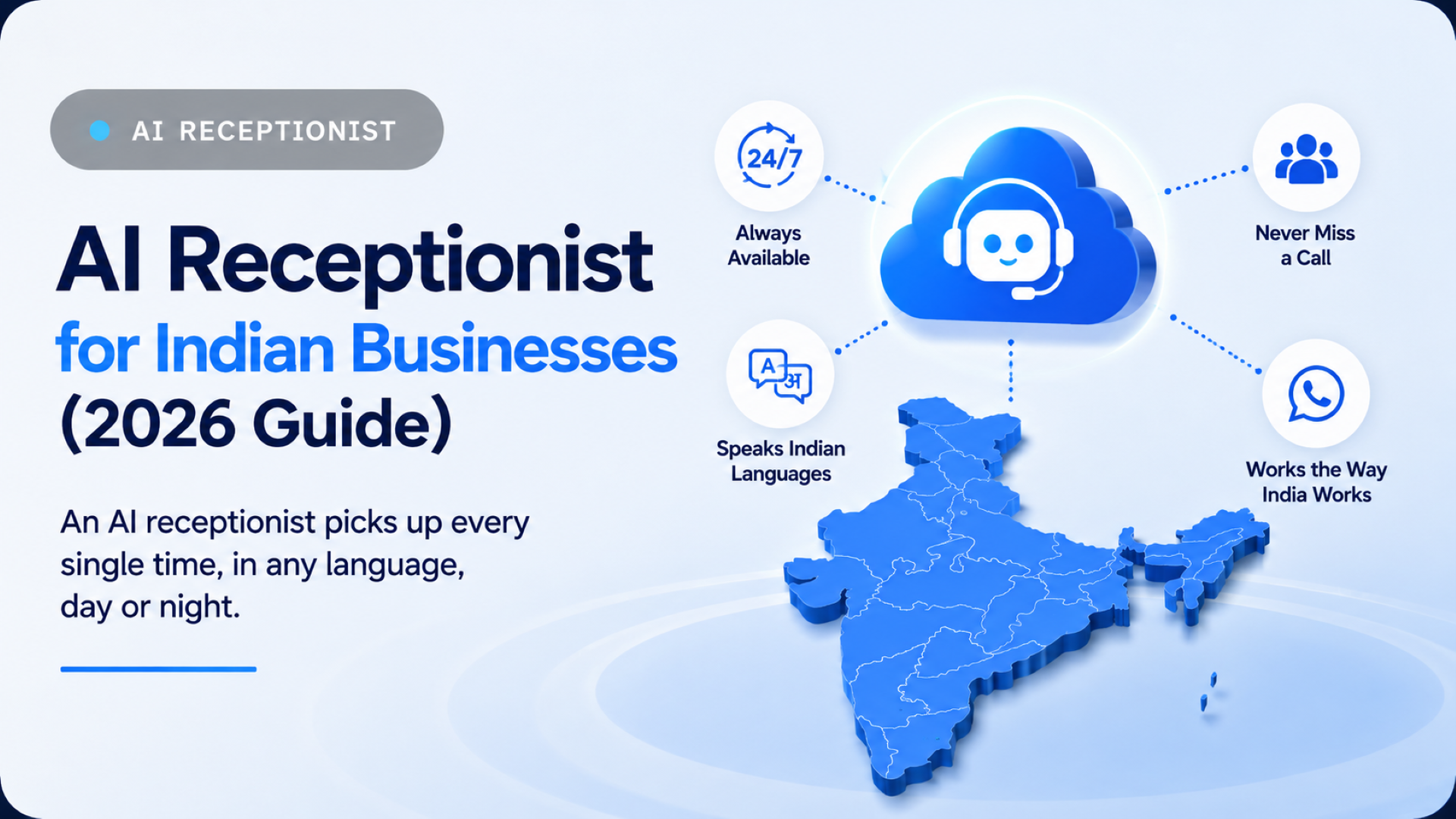 AI Receptionist for Indian Businesses (2026 Guide)