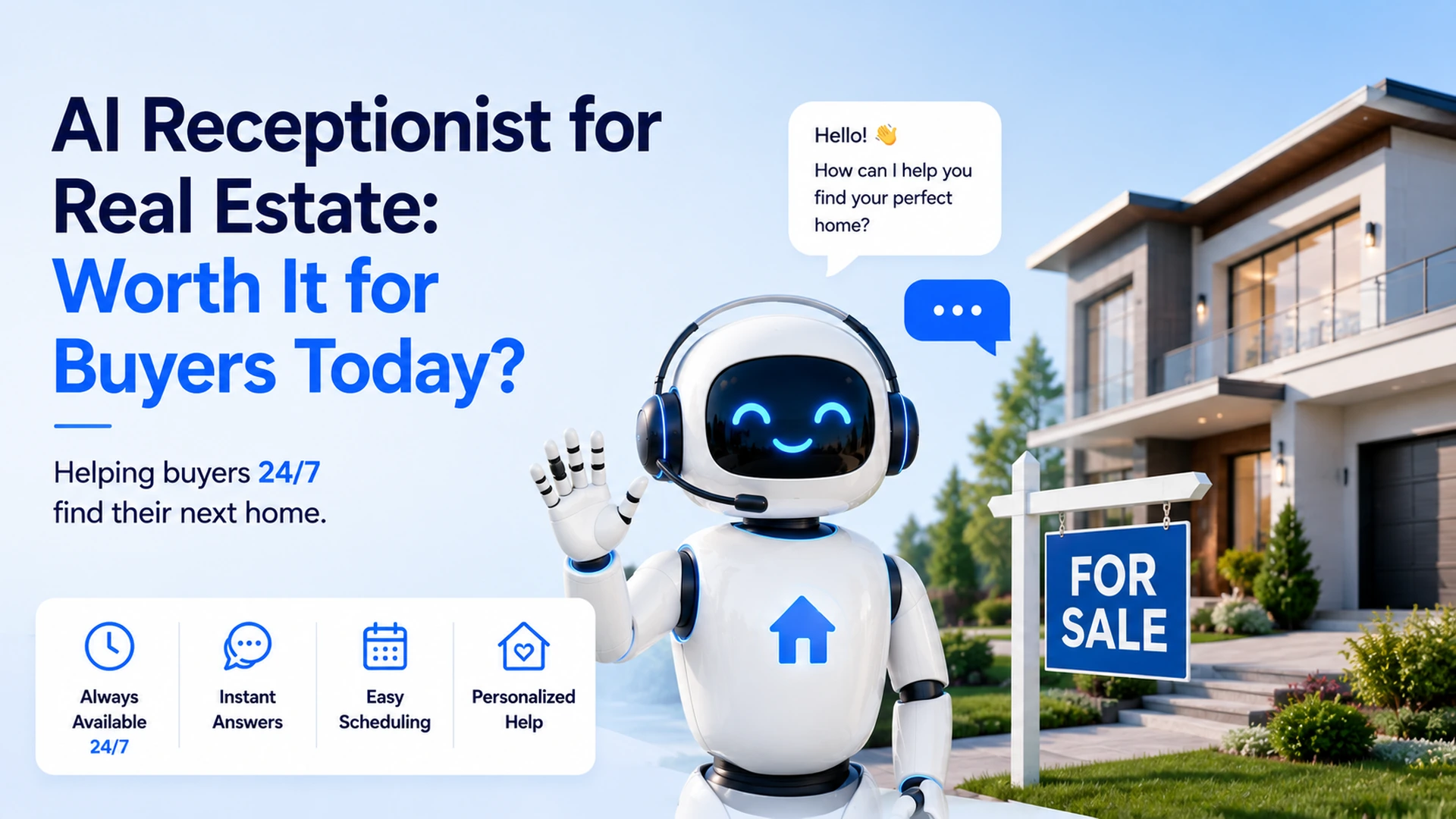 AI Receptionist for Real Estate: Does It Actually Help Buyers?