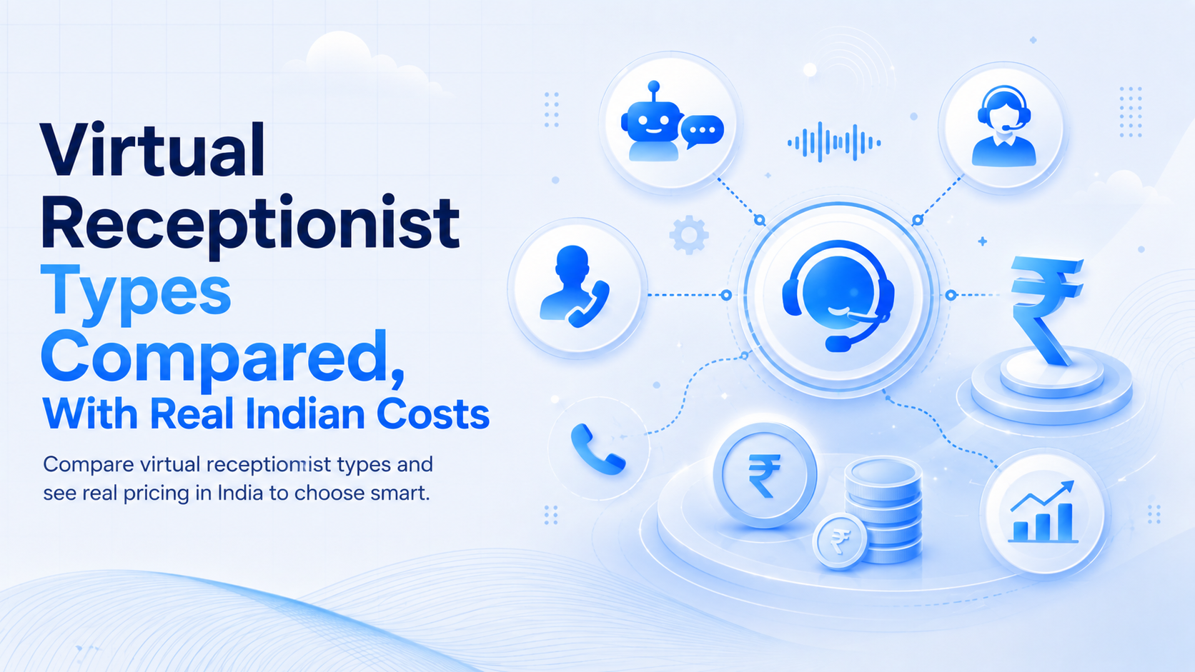 Virtual Receptionist Types Compared, With Real Indian Costs