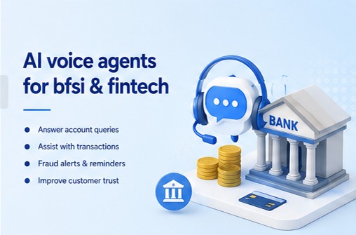 BFSI & fintech — AI voice agent